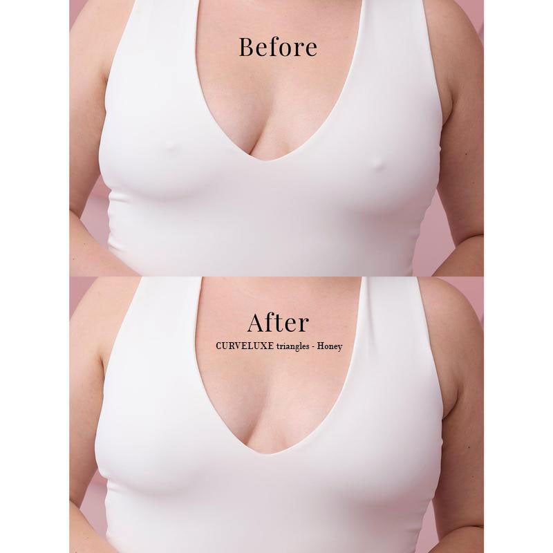 Curveluxe™ - Not Sticky - Triangle Nipple Covers
