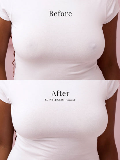 Curveluxe™ - VIRAL Non-Adhesive Nip Covers - NO GLUE - 100% Silicone