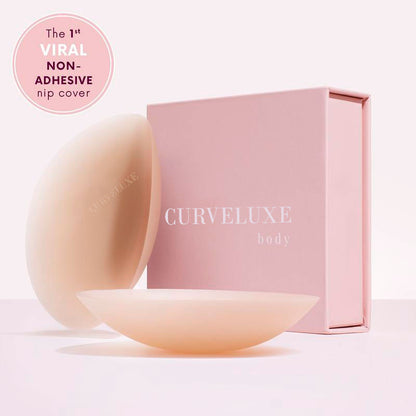 Curveluxe™ - VIRAL Non-Adhesive Nip Covers - NO GLUE - 100% Silicone